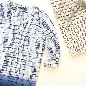 {Willi Smith} Dip-Dye Blouse